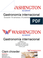Gastronomía 3 Internacional
