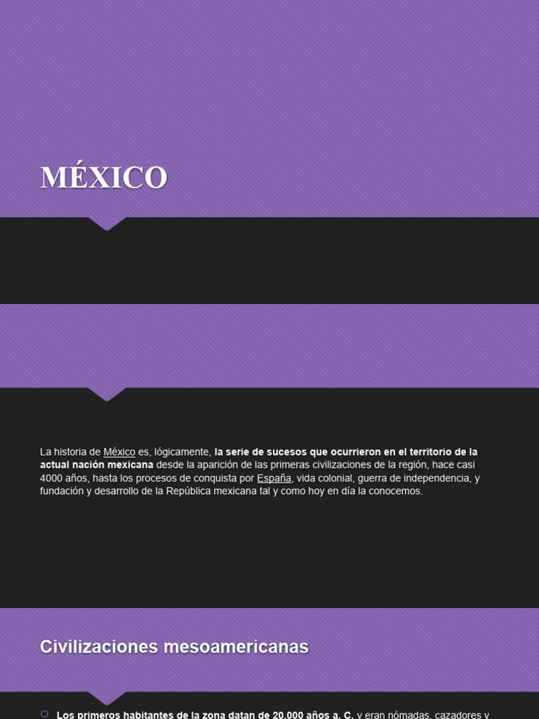 Historia de México | PDF | Política | Historia