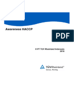 HACCP Training Material - 3-4 Mei 2018 - Balikpapan