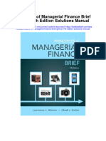 Instant download Principles of Managerial Finance Brief Gitman 7th Edition Solutions Manual pdf scribd
