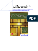 Instant Download Principles of Microeconomics 6th Edition Frank Test Bank PDF Scribd