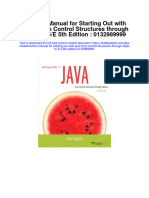 Instant Download Solution Manual For Starting Out With Java From Control Structures Through Objects 5 e 5th Edition 0132989999 PDF Scribd