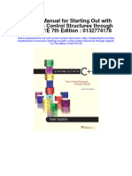 Instant Download Solution Manual For Starting Out With C From Control Structures Through Objects 7 e 7th Edition 0132774178 PDF Scribd