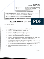 Maths - Prelim Paper