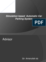 Simulation Based Automatic Car Parking System