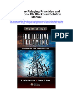 Instant Download Protective Relaying Principles and Applications 4th Blackburn Solution Manual PDF Scribd