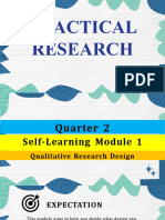 PR Research Design