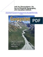Instant Download Test Bank For Geosystems An Introduction To Physical Geography Fourth Canadian Edition PDF Ebook