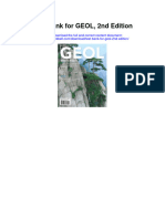 Instant Download Test Bank For Geol 2nd Edition PDF Ebook