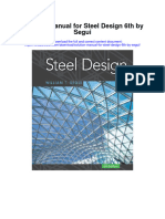 Instant Download Solution Manual For Steel Design 6th by Segui PDF Scribd