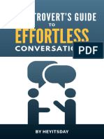 The Introvert's Guide To Effortless Conversations