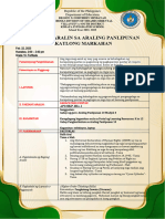 Banghay Aralin Sa Araling Panlipunan Ikatlong Markahan: Republic of The Philippines Department of Education