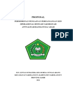 Proposal Perpanjangan Izin Raudatussaadah