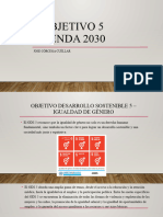 Proyecto Final Emprendimiento JOSE - Objetivo 5 Agenda 2030