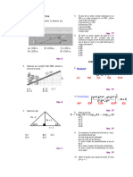 Trigonometria y Algebra Simulacro 1