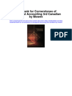 Full download Test Bank for Cornerstones of Managerial Accounting 3rd Canadian by Mowen pdf free