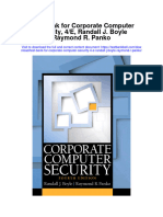Full Download Test Bank For Corporate Computer Security 4 e Randall J Boyle Raymond R Panko PDF Free