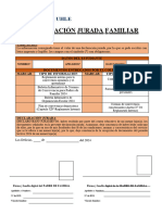 2. Declaración Jurada Familiar