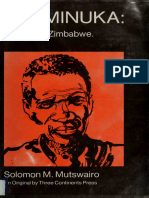 Solomon M. Mutswairo - Chaminuka - Prophet of Zimbabwe