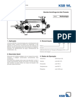 KSB WL: Bomba Centrífuga de Alta Pressão