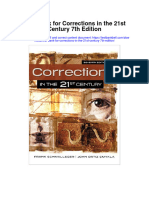 Full Download Test Bank For Corrections in The 21st Century 7th Edition PDF Free