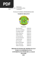 Epidemiologi Diabetes Mellitus (DM)