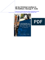 Full Download Test Bank For Criminal Justice in America 7th Edition George F Cole PDF Free