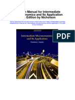 Instant Download Solution Manual For Intermediate Microeconomics and Its Application 11th Edition by Nicholson PDF Scribd