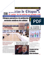 Periódico Noticias de Chiapas, Edición Virtual Martes 16 de Enero de 2024