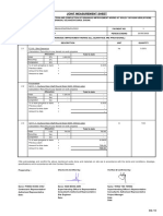 Joint Measurement Sheet: 1 25/03/2023 KY/SLOPE&DRAIN-OCM/CON/01/2022 Taisun Bina