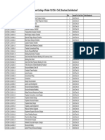 GEL Document Listing of Folder '02 CSA - Civil, Structural, Architectural'