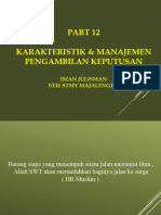 Part 2 TPK Karakteristik & Manajemen Keputusan