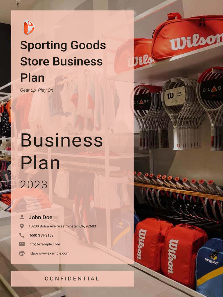 Sporting Goods Store Business Plan 2023 | PDF | Retail | Marketing