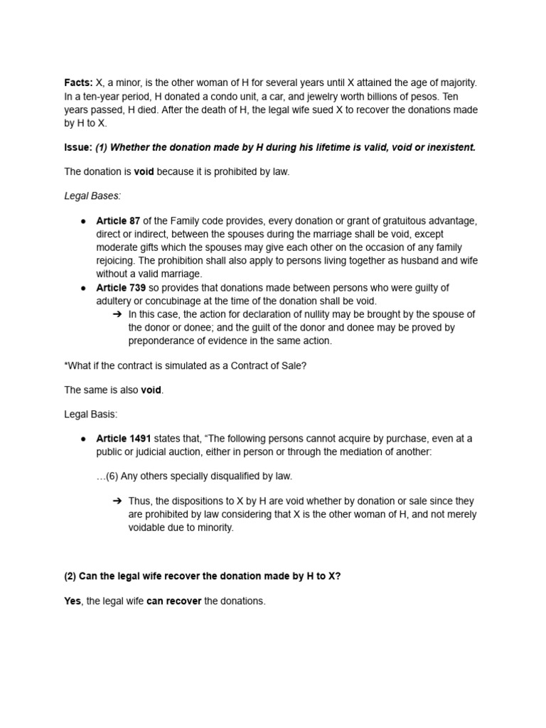 Case Study Law Finals | PDF | Law