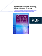 Instant Download Test Bank For Medical Surgical Nursing 8th Edition Sharon L Lewis PDF Full