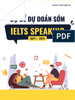 Bộ Đề Dự Đoán Sớm Ielts Speaking Quý i - 2024 PDF