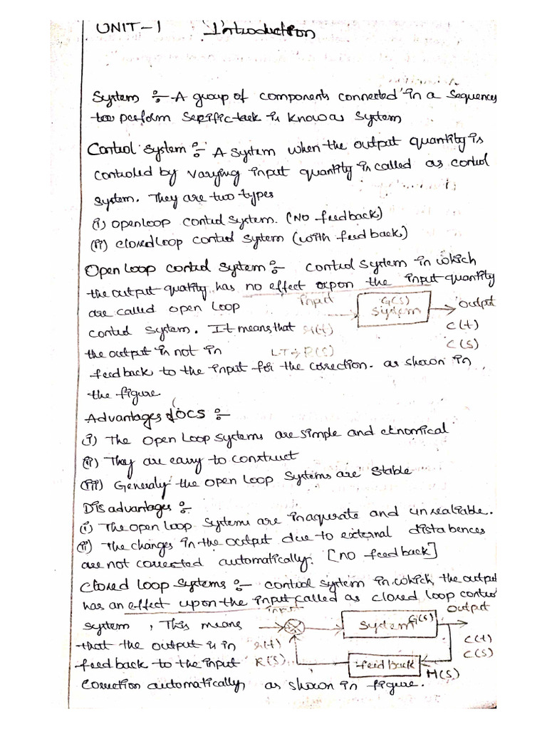 Control System | PDF