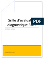 شبكة تفريغ نتائج التقويم التشخيصي المستوى الثالث فرنسية