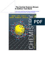 Instant Download Chemistry The Central Science Brown 13th Edition Test Bank PDF Scribd