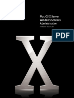 Mac OS X Server Windows Services Administration: 034-2356 - CVR 9/12/03 10:28 AM Page 1