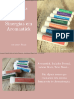 Ebook Sinegias em Aromastick