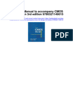 Instant Download Solutions Manual To Accompany Cmos Vlsi Design 3rd Edition 9780321149015 PDF Scribd