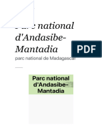 Parc National d'Andasibe-Mantadia - Wikipédia