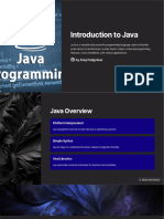 Introduction To Java