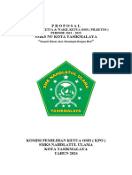 Proposal Smks Nu Kota Tasikmalaya " ": Pemilihan Ketua & Wakil Ketua Osis (Pilketos) PERIODE 2024 - 2025