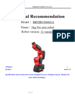 BRTIRUS0401A Robot Technical Recommendation