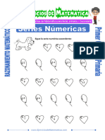 Series Numericas para Primero de Primaria