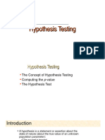 L7 Hypothesis Testing 2022