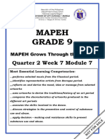 MAPEH 9 - Q2 - Mod7