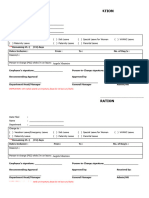 Leave Request FORM